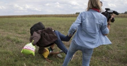 Zatvorska kazna: Snimateljka koja je šutnula migrante počinila zločin iz mržnje