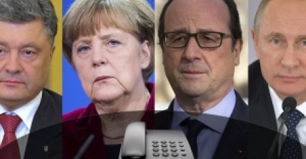 O krhkom primirju na istoku Ukrajine: Putin, Poroshenko, Hollande i Merkel traže rješenje