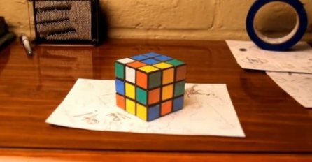 (VIDEO) Nevjerovatno: Na prvi pogled izgleda kao  prava Rubikova kocka, a zapravo...