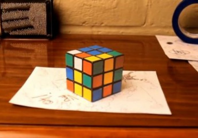 (VIDEO) Nevjerovatno: Na prvi pogled izgleda kao  prava Rubikova kocka, a zapravo...