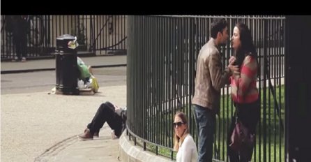 Pogledajte kako ljudi reagiraju na žensko nasilje nad muškarcem (VIDEO)