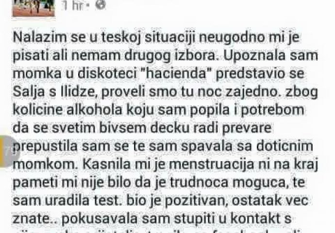 Od njega ni traga, ni glasa: Sarajka upoznala momka u diskoteci i provela noć s njim, a sada traži pomoć