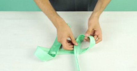 Sa ovim jednostavnim trikom zavezat ćete kravatu za 10 sekundi! 