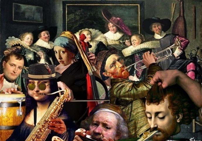 UVRNUTA UMJETNIČKA DJELA: Zamislite Mona Lisu i Van Gogha kako se voze u kabrioletu! 