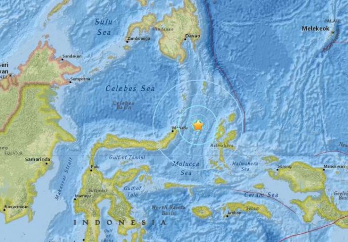 Zemljotres jačine 6,3 stepeni po Richteru: Epicentar na dubini od 52 kilometra
