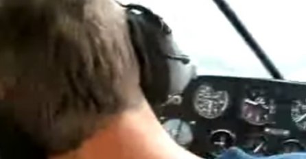 (VIDEO) Jezivo: Pilot ih uvjerio da se onesvijestio, a onda je počela panika