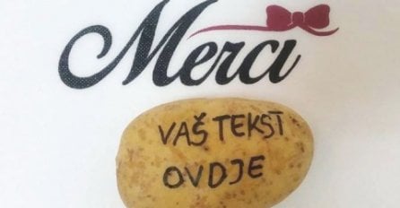 Pošaljite personalizovani krompir već danas bilo kome u ruke!