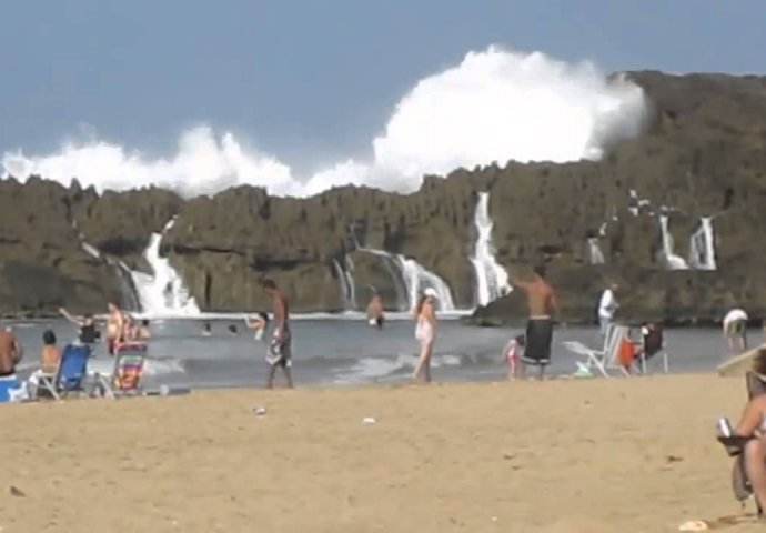 (VIDEO) Mislila je da snima jedan sasvim običan dan na plaži, ali OVO niko nije očekivao!