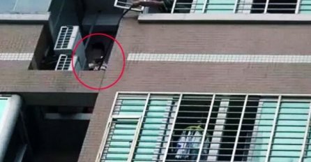 Suprug se ranije vratio kući: Ljubavnik cijelu noć visio na zgradi