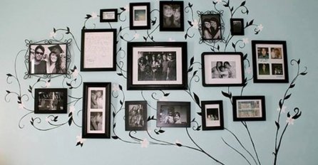 Evo ideja kako da svoj dom ukrasite fotografijama vaših najdražih na veoma jednostavan način!