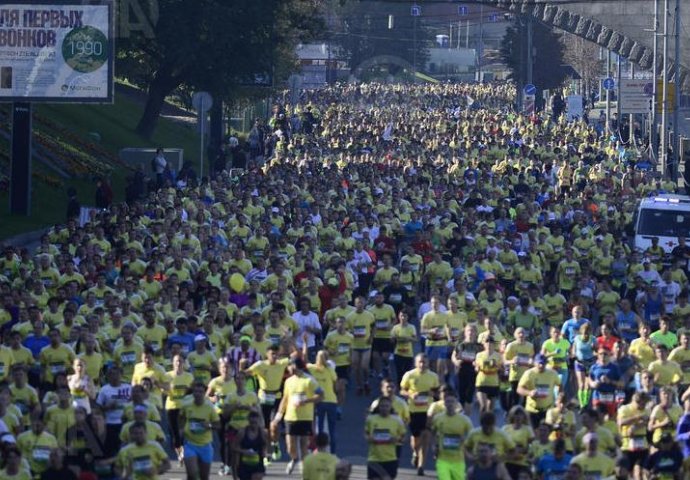 20.000 ljudi trčalo na maratonu u Moskvi