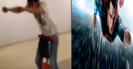 On je sebe uvjerio da je Superman, a kako je završio najbolje pokazuje ovaj video