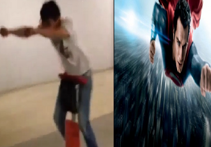 On je sebe uvjerio da je Superman, a kako je završio najbolje pokazuje ovaj video