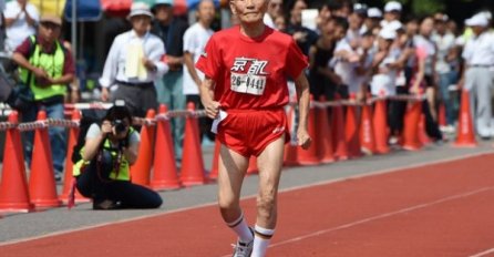 Japanac star 105. godina slavio u trci na 100m (VIDEO)