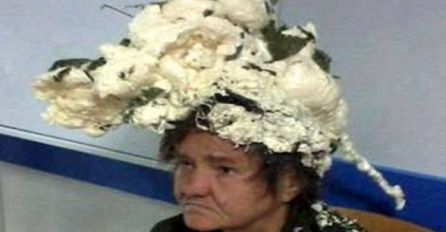  Njena idealna frizura završila je komično: Umjesto pjene za kosu, stavila je ovo na glavu!