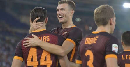 Edin Džeko, Salah i Falque zvanično postali igrači Rome