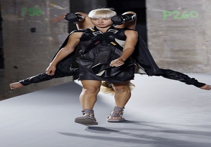 Svijet zgrožen - Na modnoj reviji modeli nose LJUDE!  (FOTO)