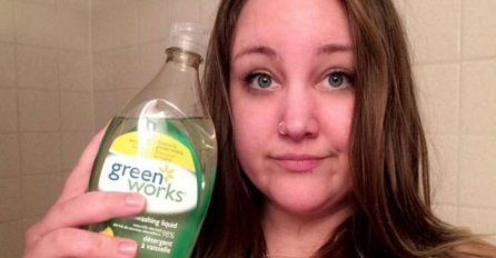 Odlučila je kosu oprati deterdžentom za suđe, rezultat je iznenadio