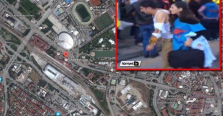 POTPUNI HAOS NA ULICAMA ANKARE Ovo je mjesto na kom se desila eksplozija