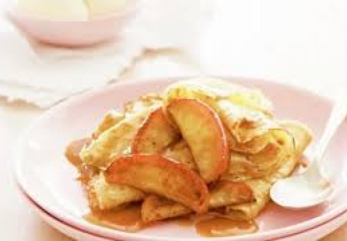  RAJ ZA NEPCE: Palačinke s karameliziranim jabukama