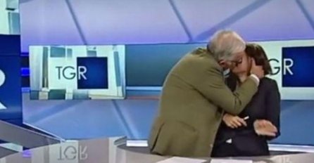 Skandal u emisiji: Nasrnuo na voditeljicu i krenuo je ljubiti! (VIDEO) 