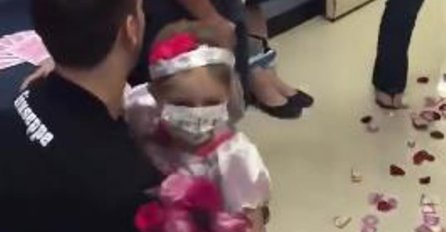 Pogledajte šta je medicinsko osoblje priredilo 4-godišnjoj djevojčici koja boluje od leukemije