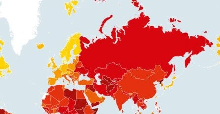 Evo kako na mapi najkorumpiranijih država svijeta kotira BiH