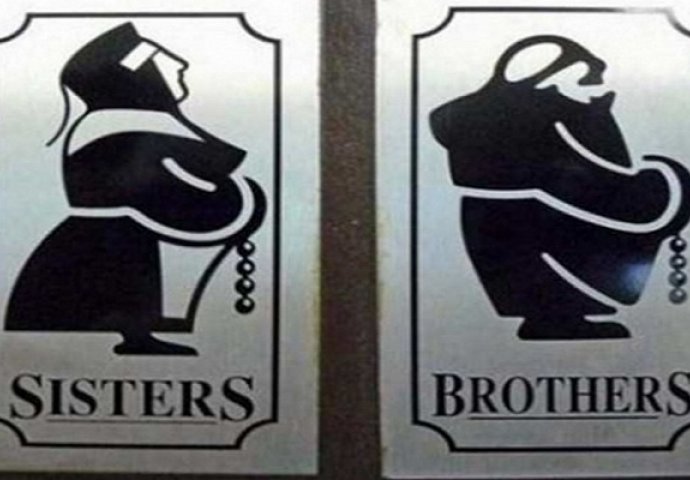  Ovo su najsmešniji znaci na vratima muških i ženskih toaleta 