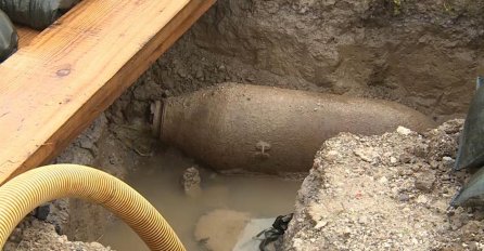 U dvorištu kuće neaktivirana bomba iz Drugog svjetskog rata