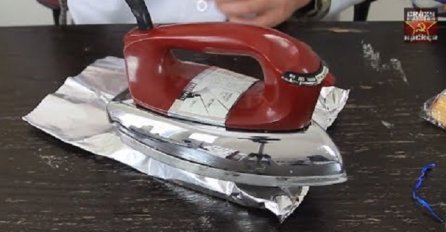 Koristeći aluminijsku foliju i peglu napravio je genijalan izum, probajte i vi (VIDEO)