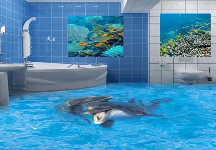 Prekrasni 3D podovi koje ćete poželjeti u svom kupatilu (FOTO)