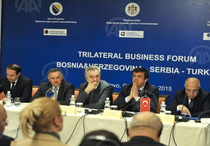 Trilateralni biznis forum BiH - Srbija - Turska: Potpisani sporazumi o saradnji privrednih komora