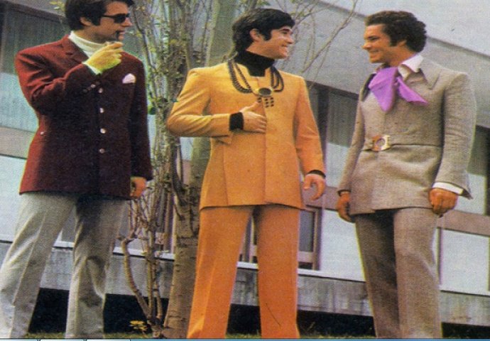 Kako je izgledala moda za muškarce 1970-ih (VIDEO)