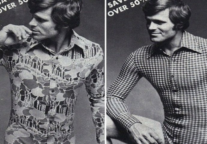 Kako je izgledala moda za muškarce 1970-ih (VIDEO)