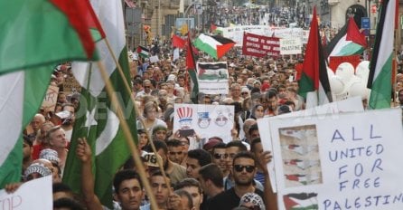  Građani Barcelone na demonstracijama bojkotovali Izrael i poslali podršku Palestincima