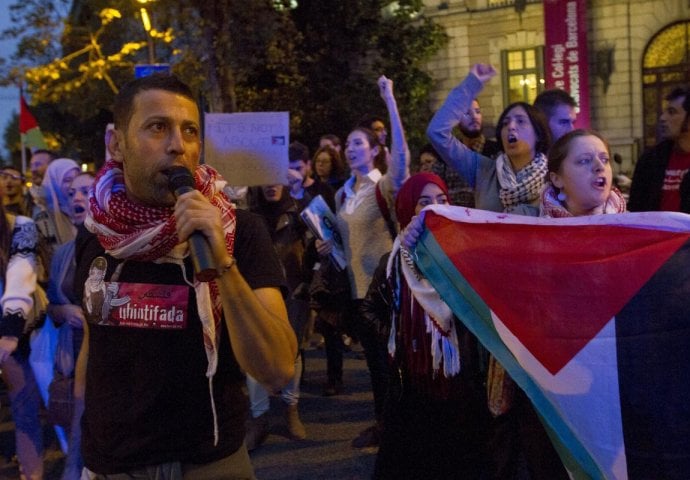 Demonstracije: Građani Barcelone poslali podršku Palestincima