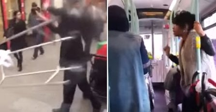 BRUTALNI RASISTIČKI NAPADI U AUTOBUSU 'Vratite odakle ste došle, glupe ISIL-ove kuje! 