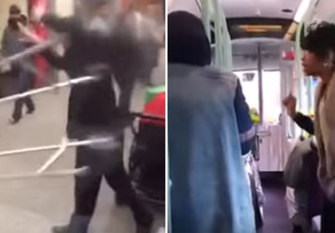 BRUTALNI RASISTIČKI NAPADI U AUTOBUSU 'Vratite odakle ste došle, glupe ISIL-ove kuje! 