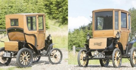 Izuzetno rijedak 110 godina star električni automobil