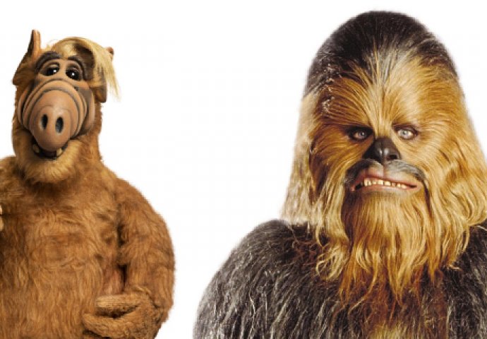 Ko su ljudi koji su utjelovili najnižeg i najvišeg filmskog vanzemaljca:  Alfa i Chewbaccu? (FOTO)