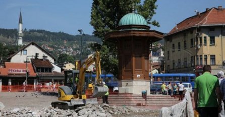   Veladžić: Rekonstrukcija Baščaršijskog trga po predviđenoj dinamici