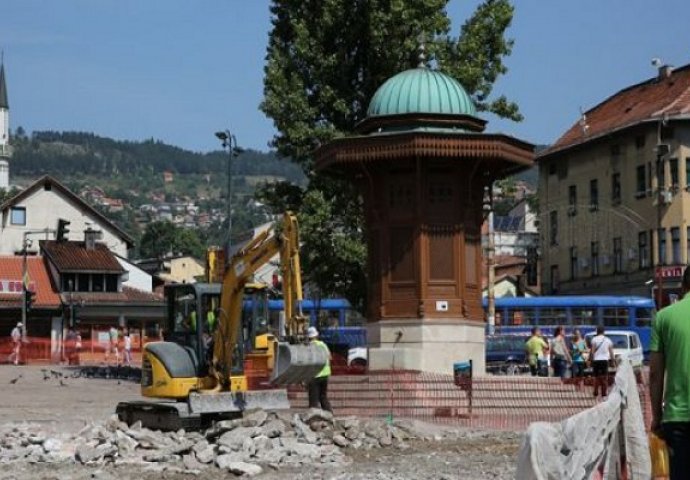   Veladžić: Rekonstrukcija Baščaršijskog trga po predviđenoj dinamici