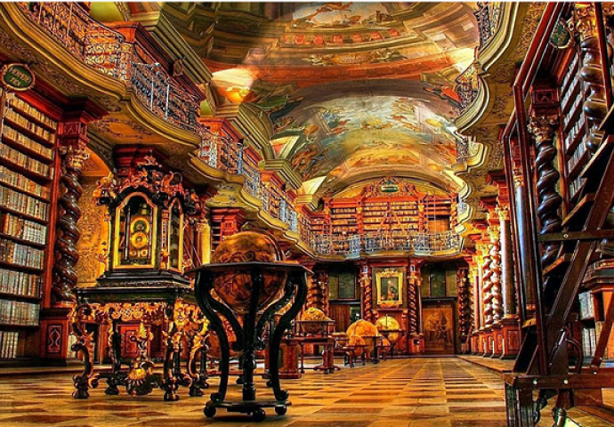 Najljepšu biblioteku na svijetu pronaći ćete u Pragu (FOTO)