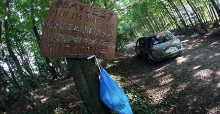 "Cura i ja smo otišli u šumu autom da se mazimo, ali od toga ništa nije bilo"