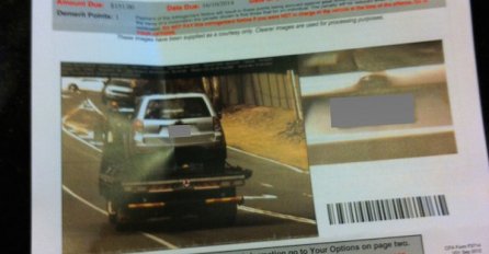 Dobio najbizarniju kaznu za prebrzu vožnju koju ste ikada vidjeli