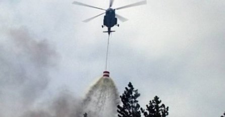 KONJIC: Požar kod Boračkog jezera i dalje aktivan