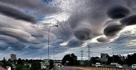 Stanovnici ostali zaprepašćeni: Šta je ovo na nebu? (FOTO)