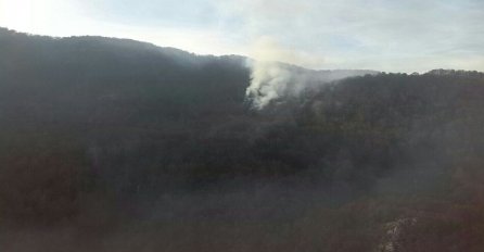 U gašenju požara u općini Konjic angažiran vojni helikopter