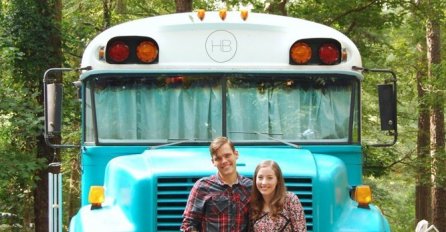 Napravili savršen dom: Pogledajte kako je mladi bračni par obnovio školski autobus