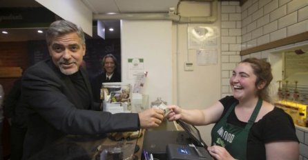Veliko srce: George Clooney u kafiću ostavio 1000 dolara za beskućnike